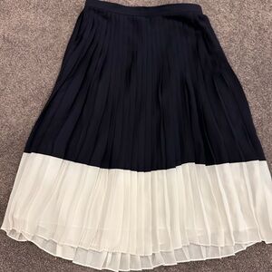 J Crew Pleated Skirt 6 NWT